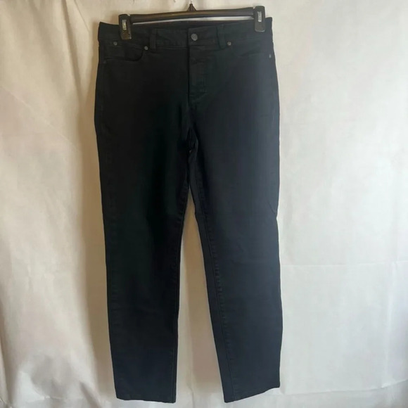 Talbot's Heritage Basic Black Jeans Slim Ankle Women's Size 10/30 - Picture 8 of 8